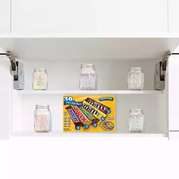 30-Pack Mars Variety Candy (Snickers, M&M’s, Twix, Milky Way, Peanuts) - Image 4