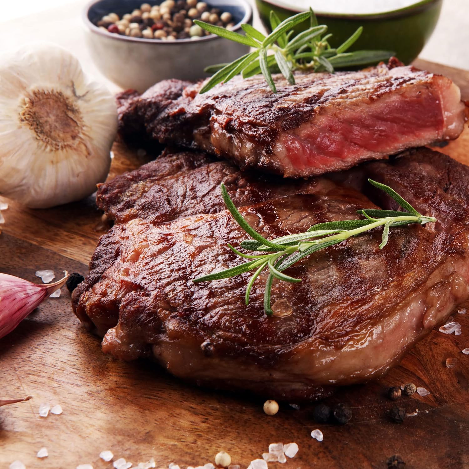 Premium British Wagyu, Beef Steaks from Yorkshire, Tender, Juicy And Full of Flavour, Flash Frozen From Fresh,Different Shapes, Same Premium Taste! ± 1000g - Image 3